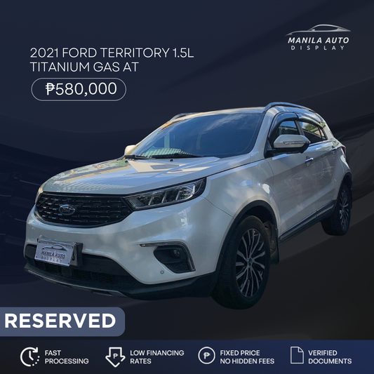 2021 FORD TERRITORY 1.5L TITANIUM GAS AUTOMATIC TRANSMISSION